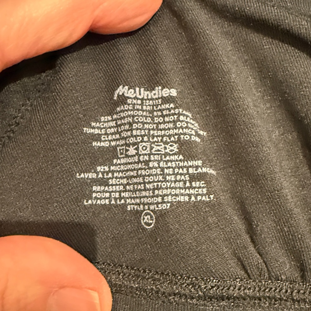 MeUndies UltraModal™ Lace Plunge Bralette XL - Picture 6 of 6